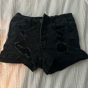 Black Rue 21 Jean Shorts